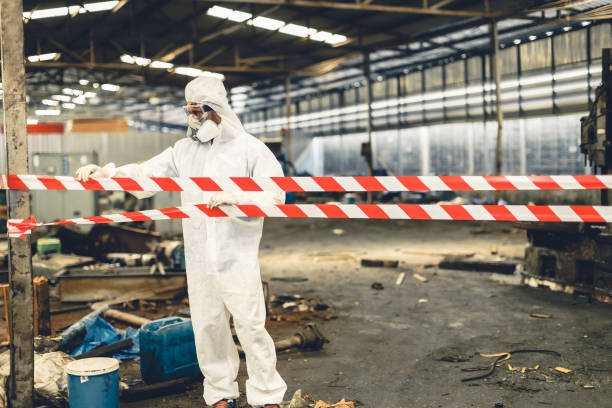 Professional Biohazard technician working in Jansen, NE